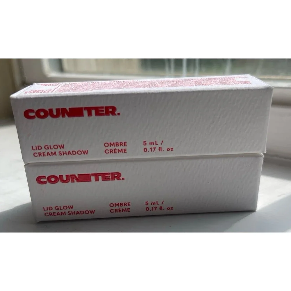 Counter Lid Glow Ombre Creme Shadow 5ml Set of 2 (Luster and Twinkle)
